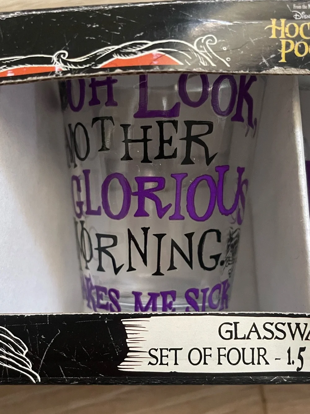 Disney Hocus Pocus Glassware Set (4)